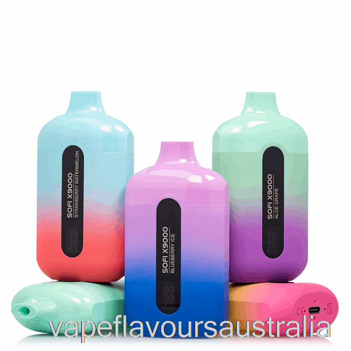 Vape Australia SOFI X9000 Smart Disposable Watermelon Cotton Candy